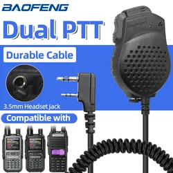 Micrófono altavoz de hombro Baofeng PTT para UV-5R UV-82