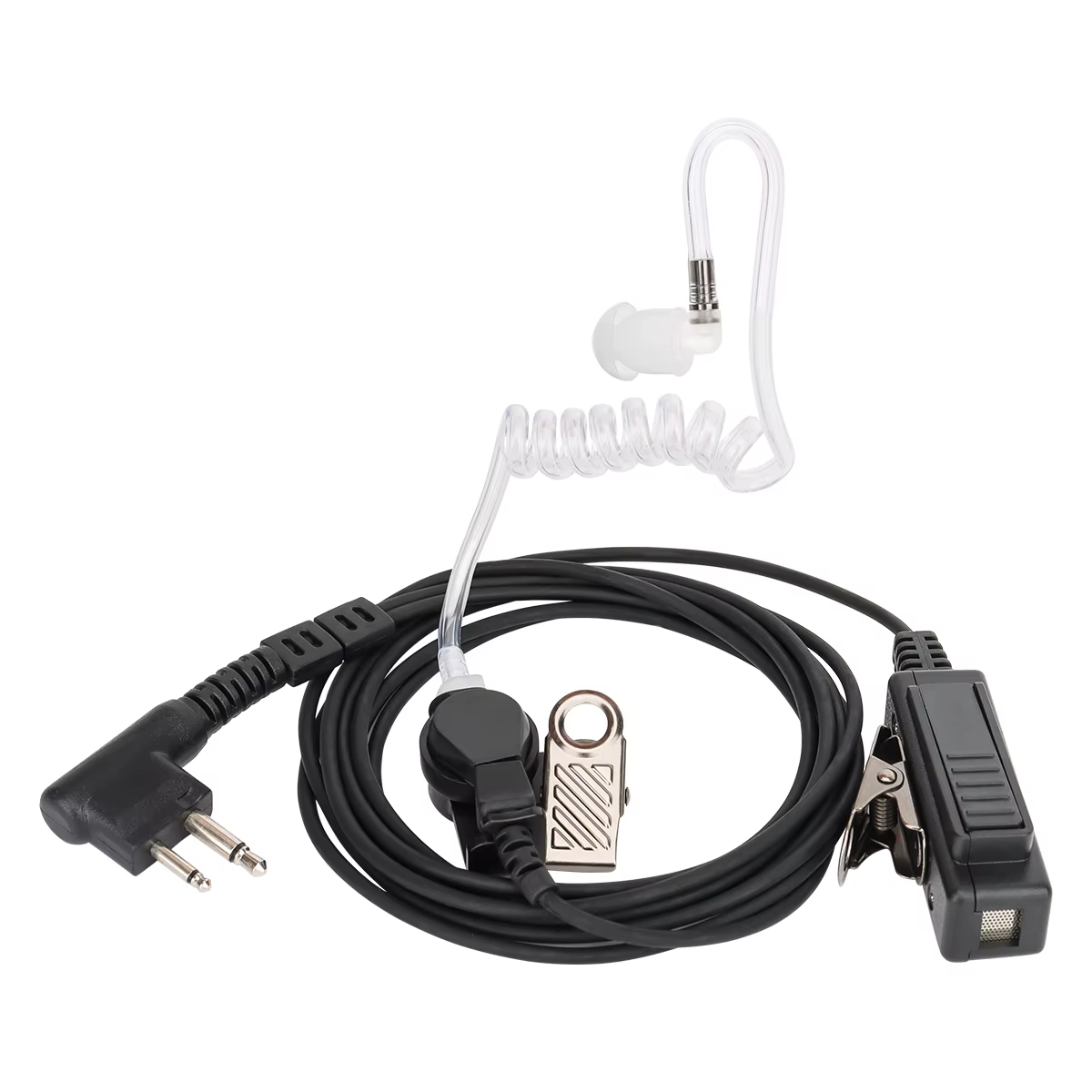 Auriculares tubo PTT Motorola con micrófono para radio