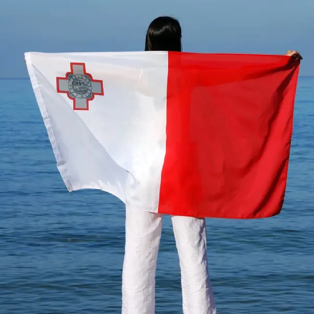 Bandera nacional Malta – para interior y exterior - imagen 4