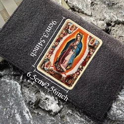 Parche táctico Nuestra Señora de Guadalupe, gancho y bucle