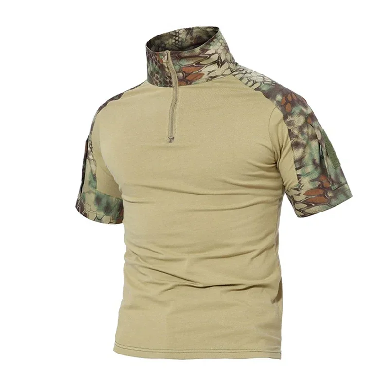 Camiseta táctica manga corta camuflaje para hombre - imagen 4