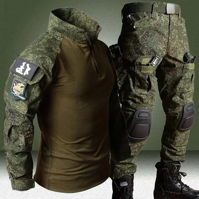Milit traje táctico de camuflaje para caza y entrenamiento - imagen 2