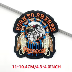 Parche bordado águila Punk termoadhesivo – Táctico para chaqueta o ropa