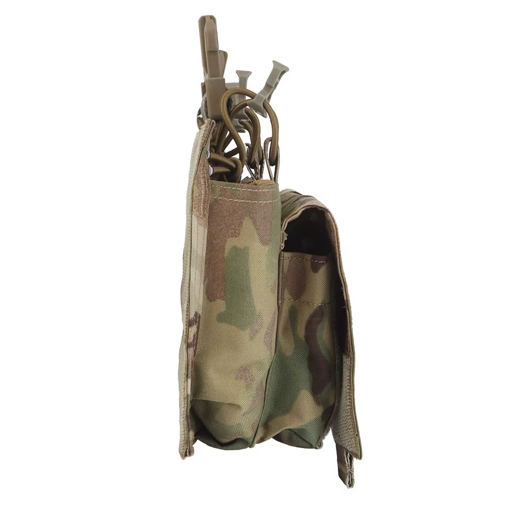 Portamagazines táctico MOLLE para fusil AR15 - imagen 3