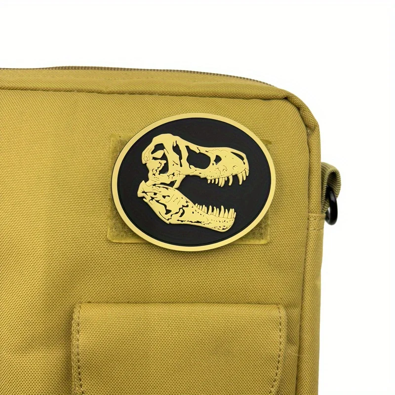 Parche táctico dinosaurio fósil PVC gancho y bucle - imagen 5