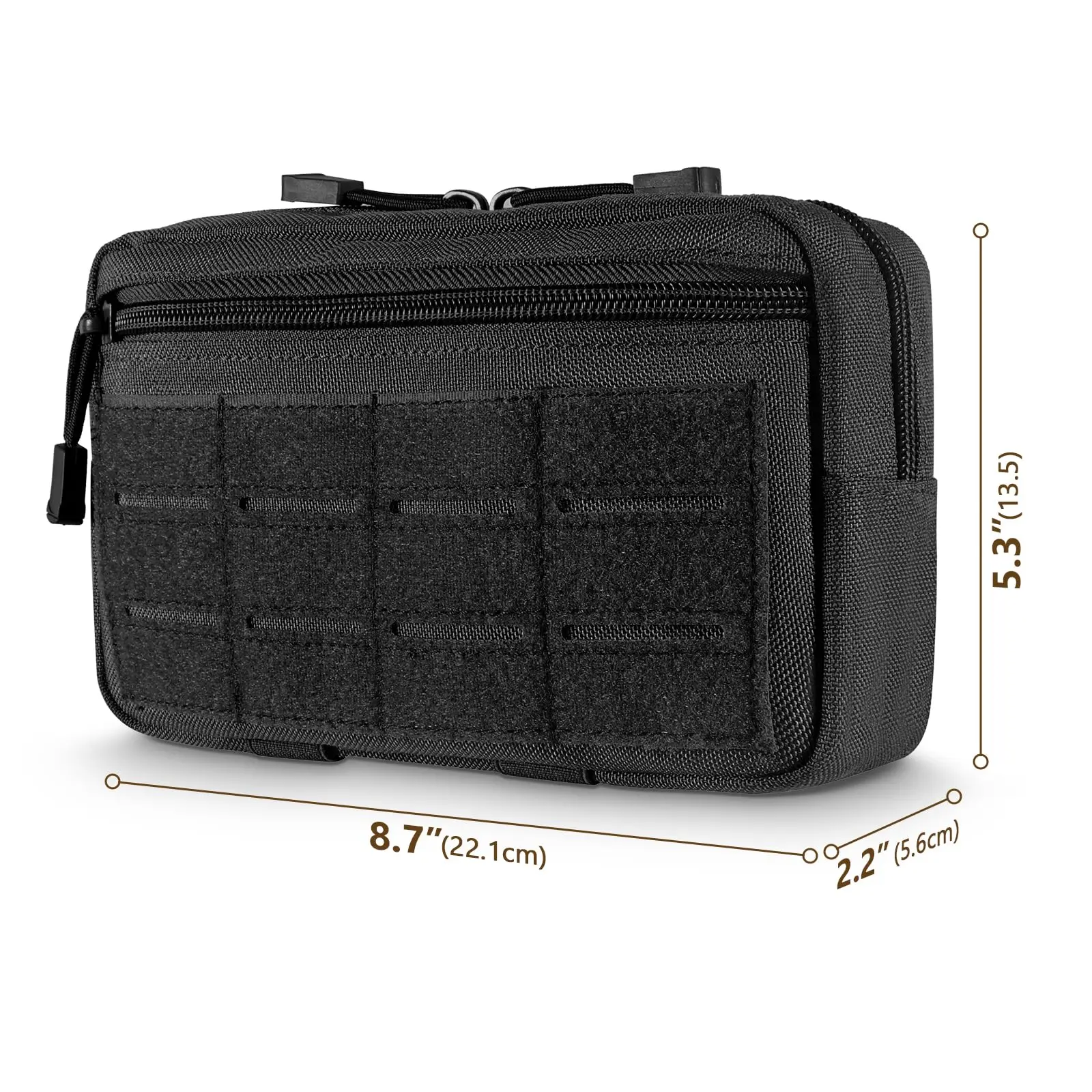 Pouch táctico modular horizontal – Bolsillo organizador MOLLE - imagen 2