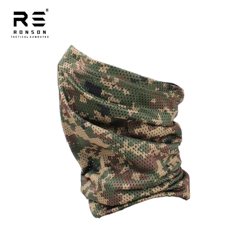 Pañuelo cubrecara camuflaje digital malayo Komando de malla