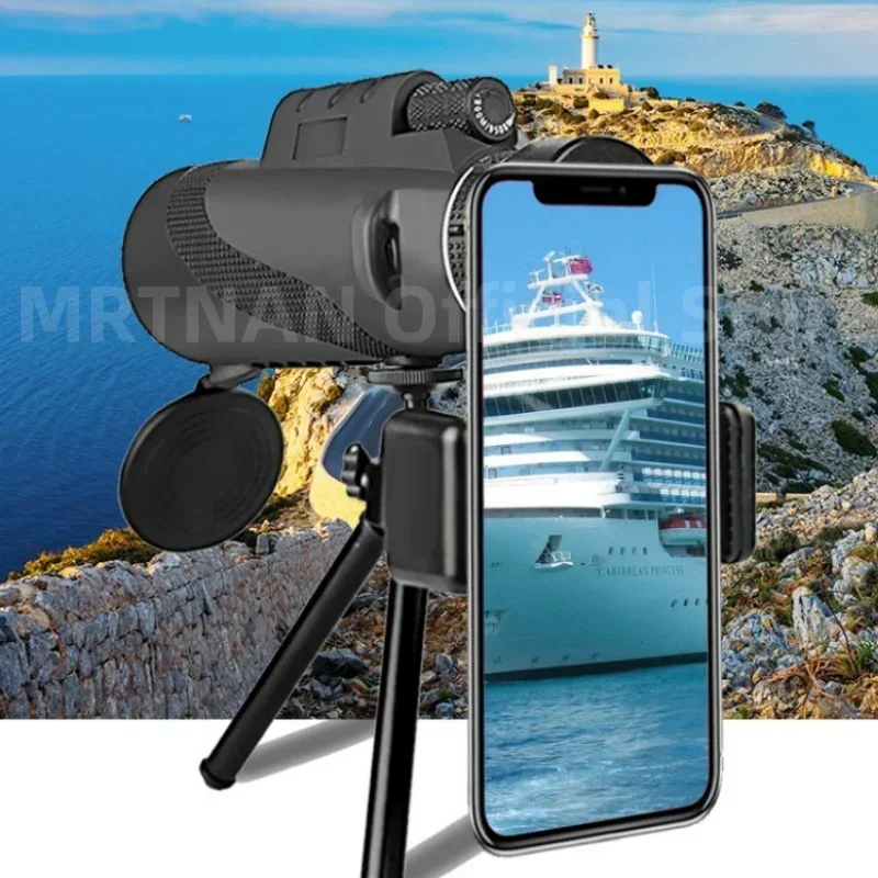 Telescopio portátil plegable con zoom HD para caza, camping y viajes - imagen 2