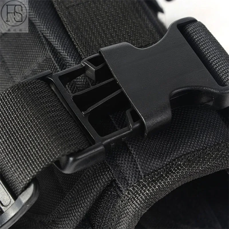 Funda táctica de cuero para pistola corta, mano derecha - imagen 5