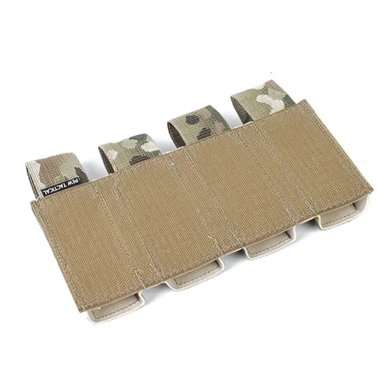 PEW TACTICA Turnover porta-cargadores quad SMG táctico para airsoft - imagen 2