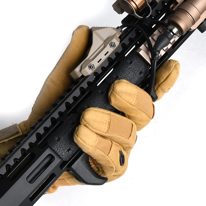 Kit cubrerrieles M-LOK nailon – Empuñadura bajo perfil airsoft - imagen 2