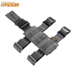 Funda táctica pierna universal plataforma MOLLE para pistola ajustable