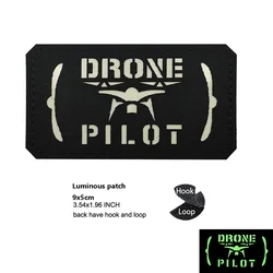 Parche reflectante IR 3D láser PVC caucho para mochila táctica drones