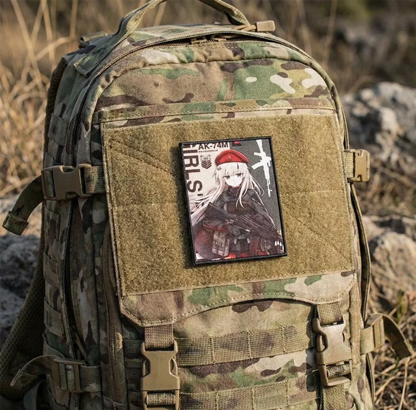 IOP Parche táctico bordado AK-74M Griffin Rebellion con velcro MOLLE - imagen 3