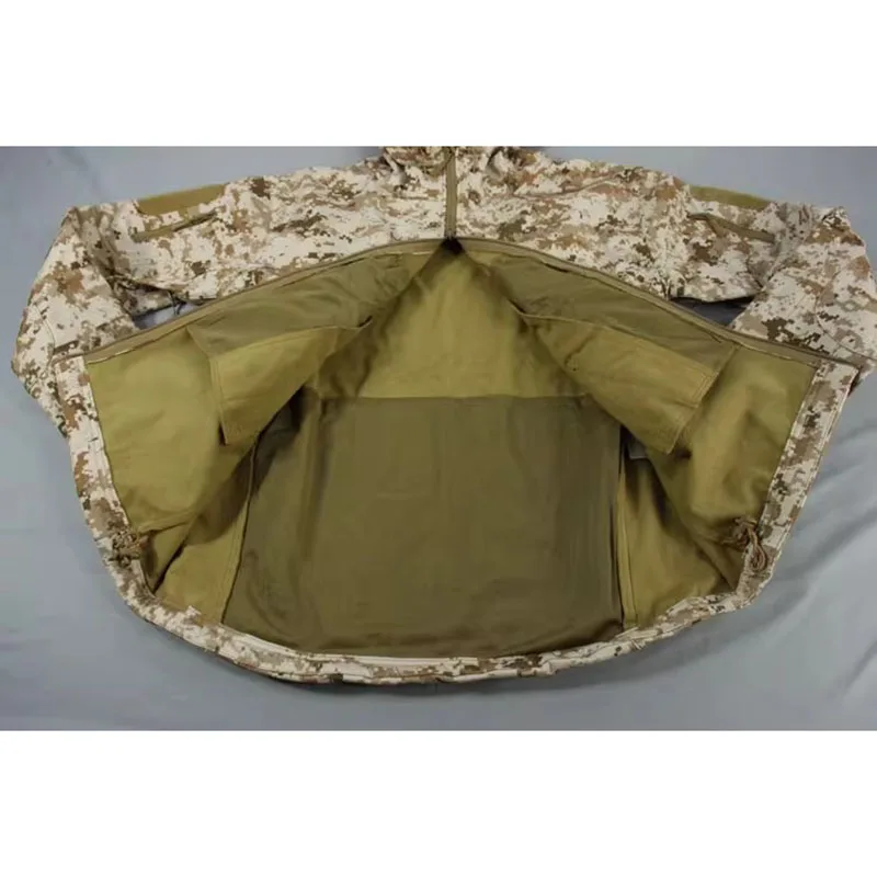 Chaqueta táctica impermeable forro polar transpirable y cortaviento - imagen 3