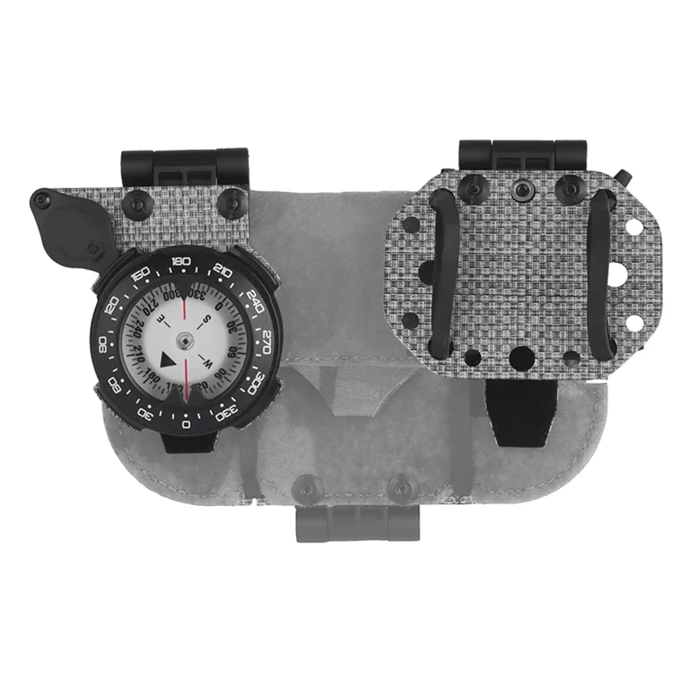 Soporte táctico MOLLE plegable para teléfono, brújula y GPS