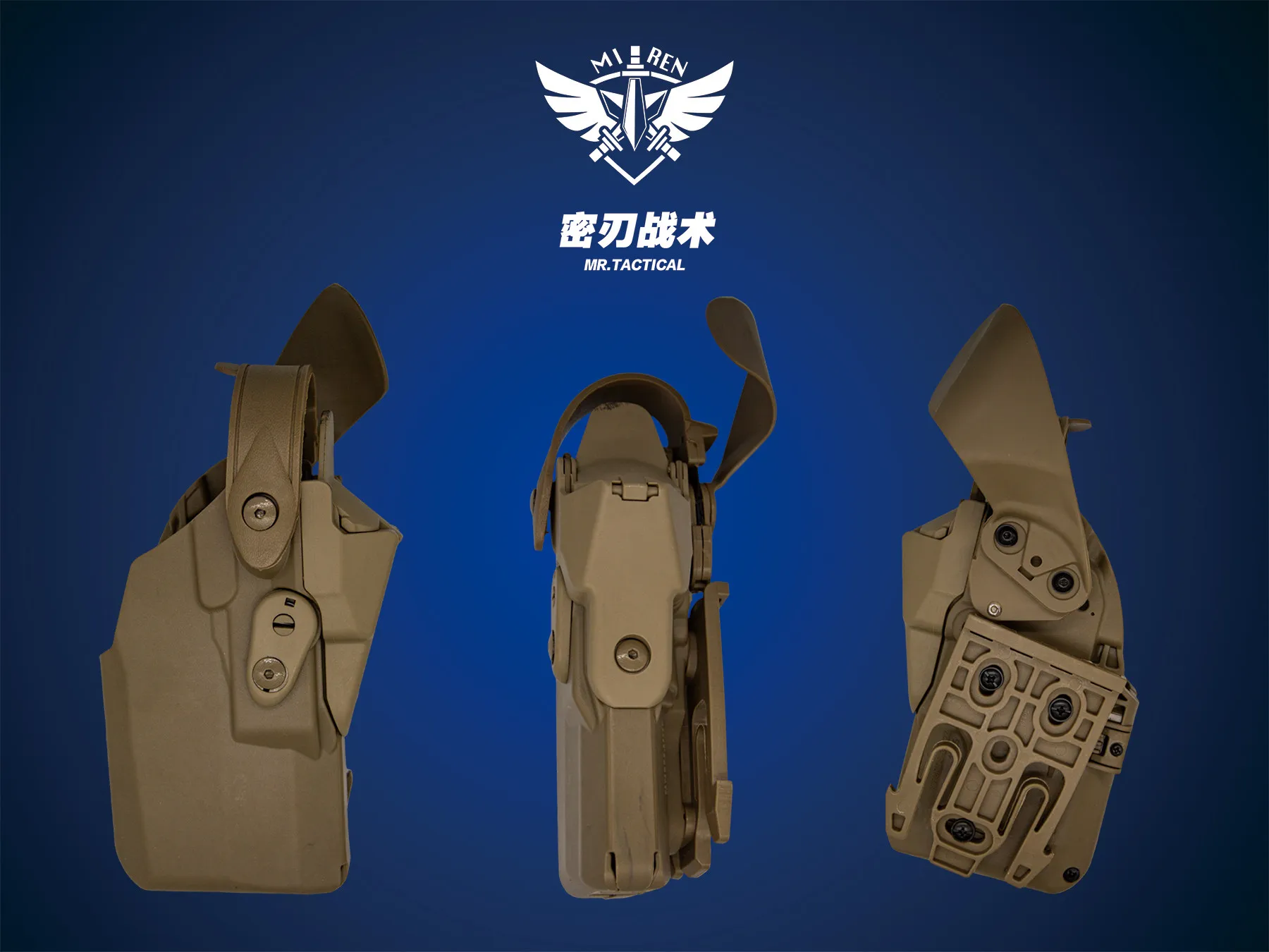 Vista del conjunto para Glock G19/45 con TLR7