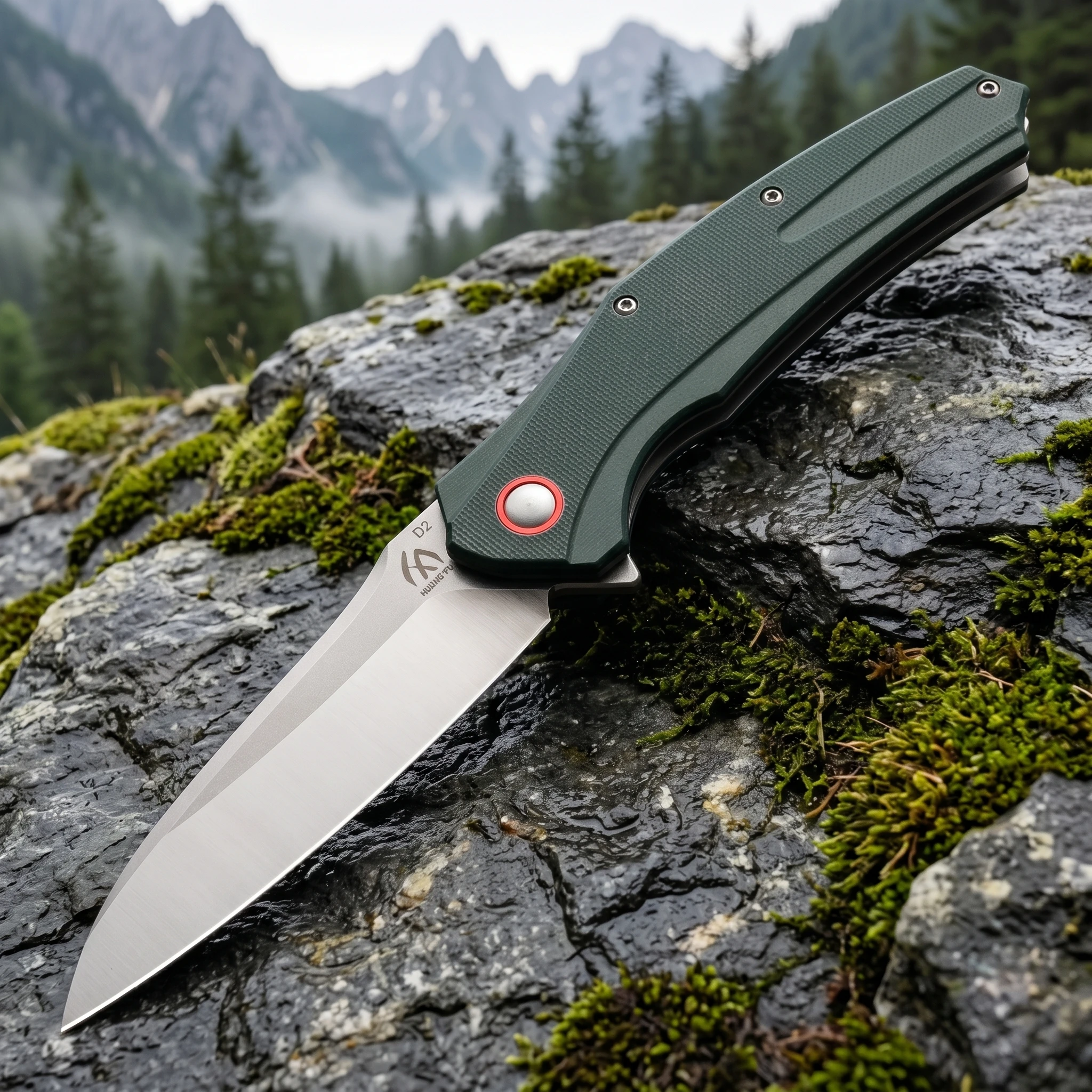 Cuchillo plegable táctico para exteriores – regalo hombre - imagen 2