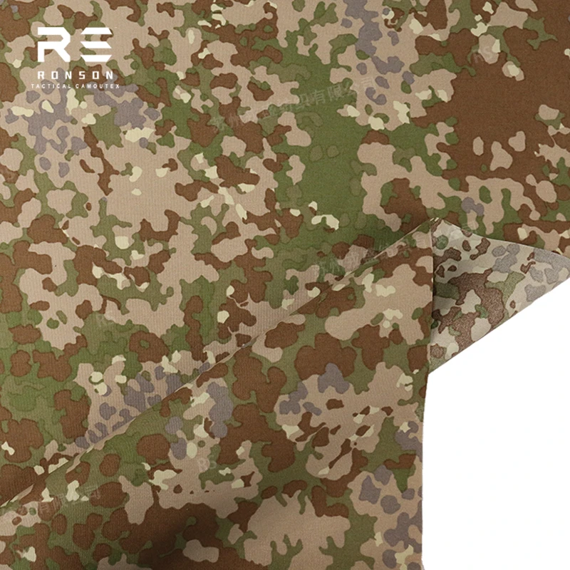 Flecktarn Oxford tela táctica de nailon para chaleco MOLLE bolsa - imagen 3