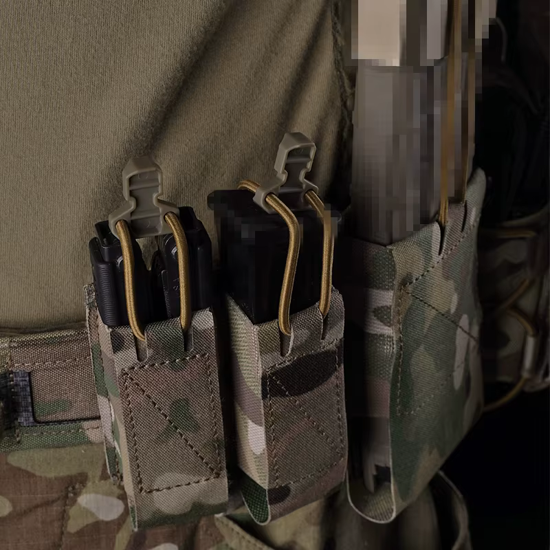 Bolsa magnética MOLLE porta cargadores 9mm extracción rápida táctica - imagen 4