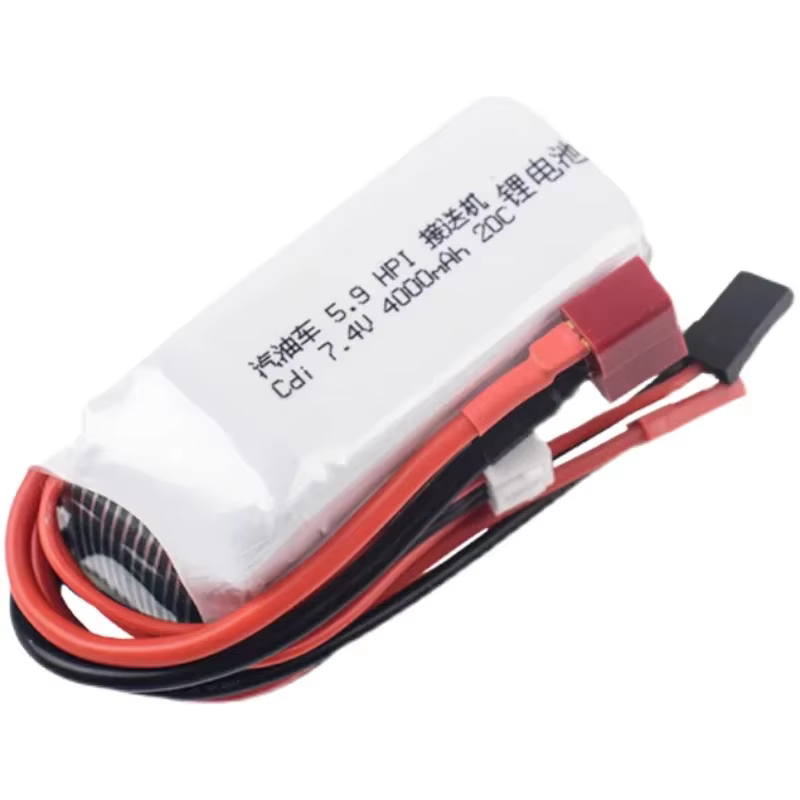 Batería LiPo con receptor CDI HPI XL Octane Big Foot coche RC - imagen 4