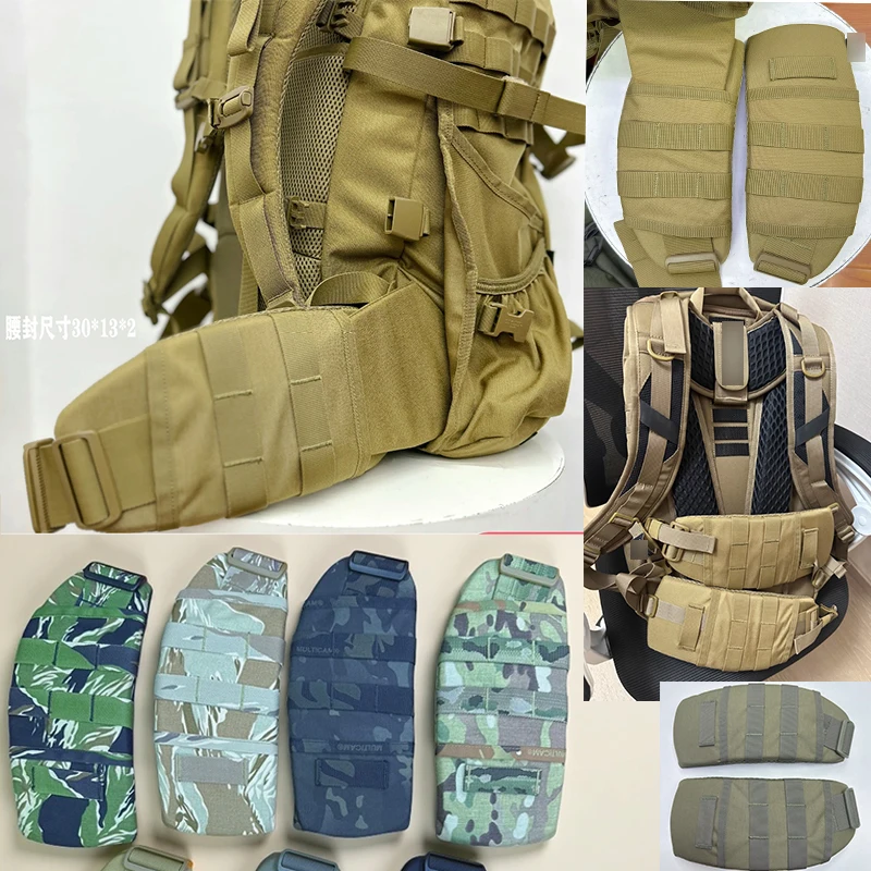 Pretina táctica desmontable para correas de cinturón, portátil