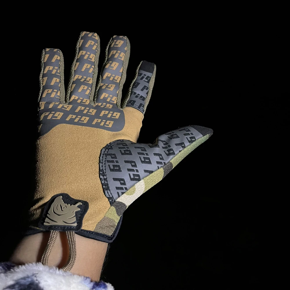 PIG Guantes tácticos de entrenamiento para caza en el campo exterior - imagen 4