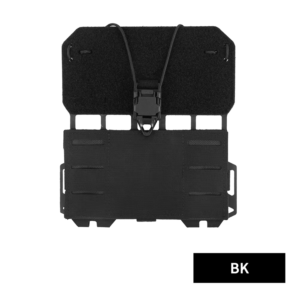 Soporte táctico MOLLE plegable para teléfono con bolsa porta placa - imagen 4
