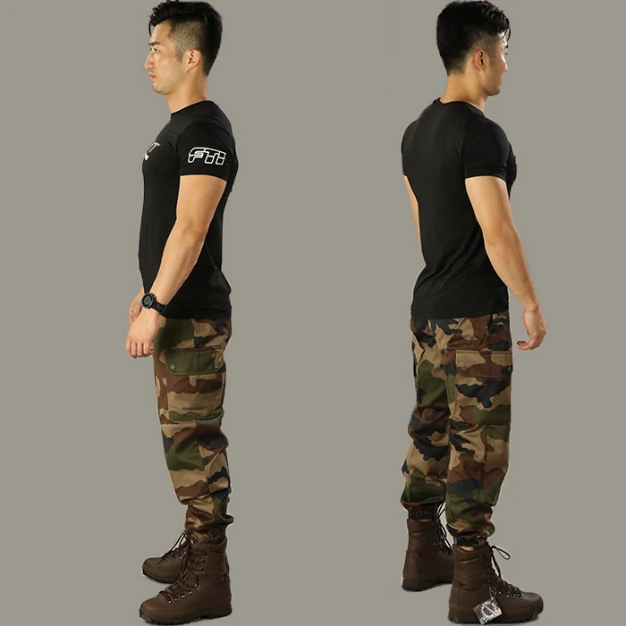 Pantalones F2 tácticos ejército francés camuflaje CE multiclima