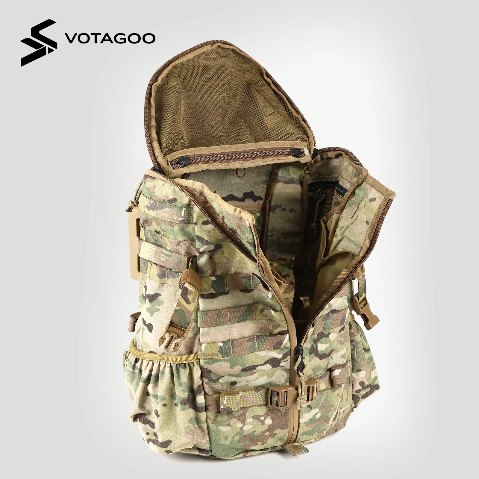 Mochila táctica VOTAGOO Cordura para viajes, trekking y montaña - imagen 4