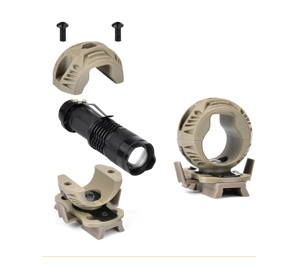 Accesorio de iluminación táctica para casco