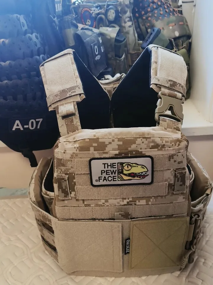 Chest Tactical AVS MBAV Swimmer Cut Arnés con Soporte Trasero - imagen 4