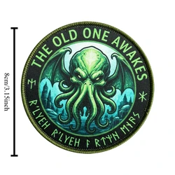 Parche táctico The Old One Awakes Cthulhu velcro para chaleco