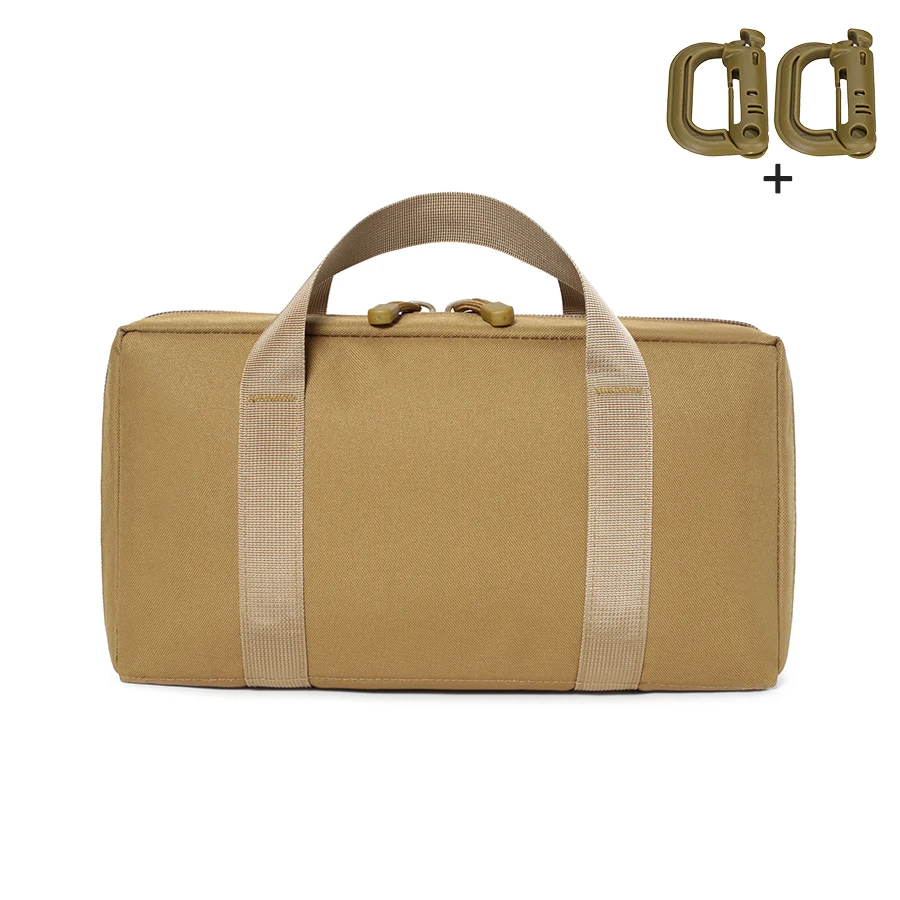 Bolso táctico multiusos exterior con doble cremallera y asa portátil - imagen 3