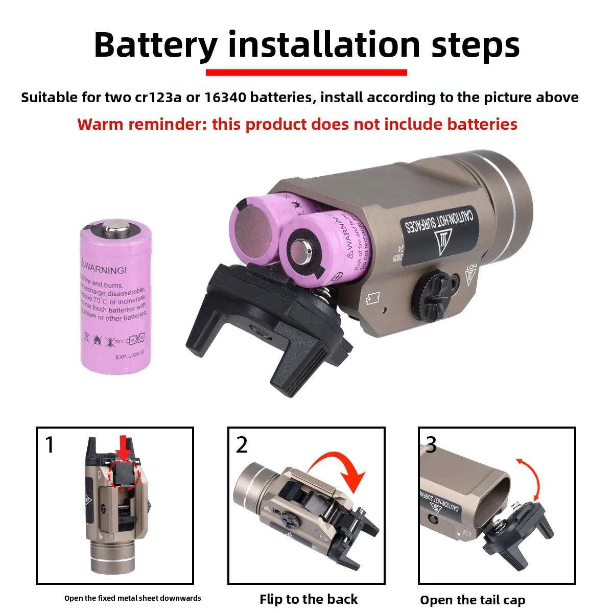 Streamlight TLR-1HL linterna táctica LED estroboscópica Picatinny