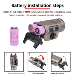 Streamlight TLR-1HL linterna táctica LED estroboscópica Picatinny