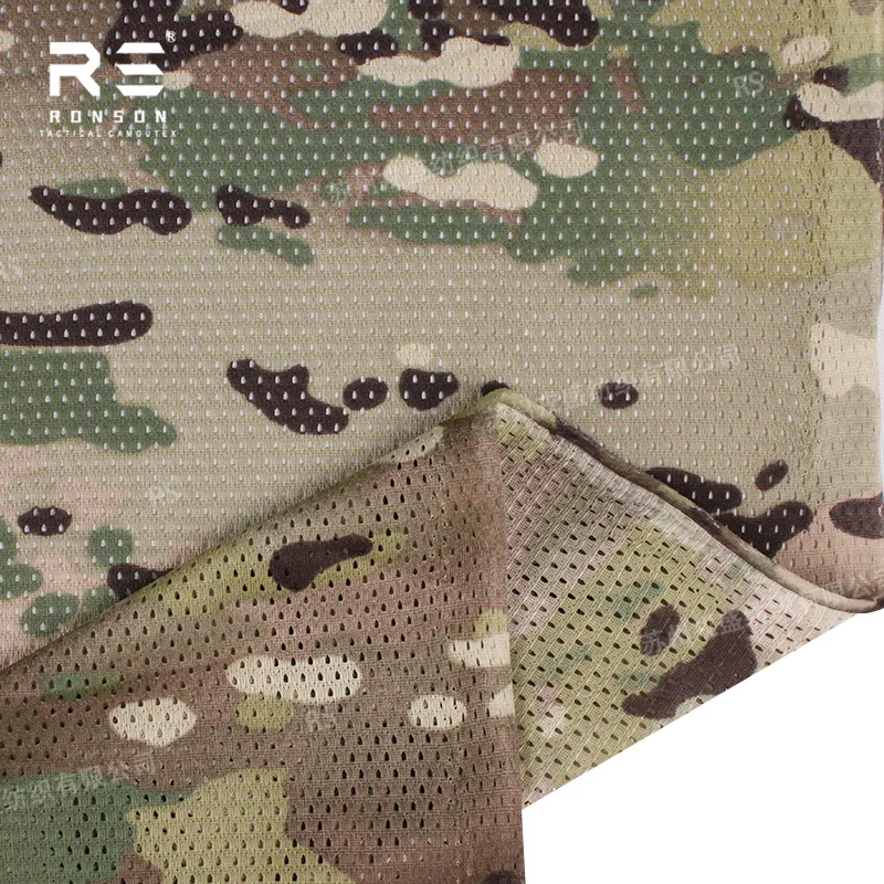 Tela de malla táctica camuflaje tricot para estampado - imagen 5