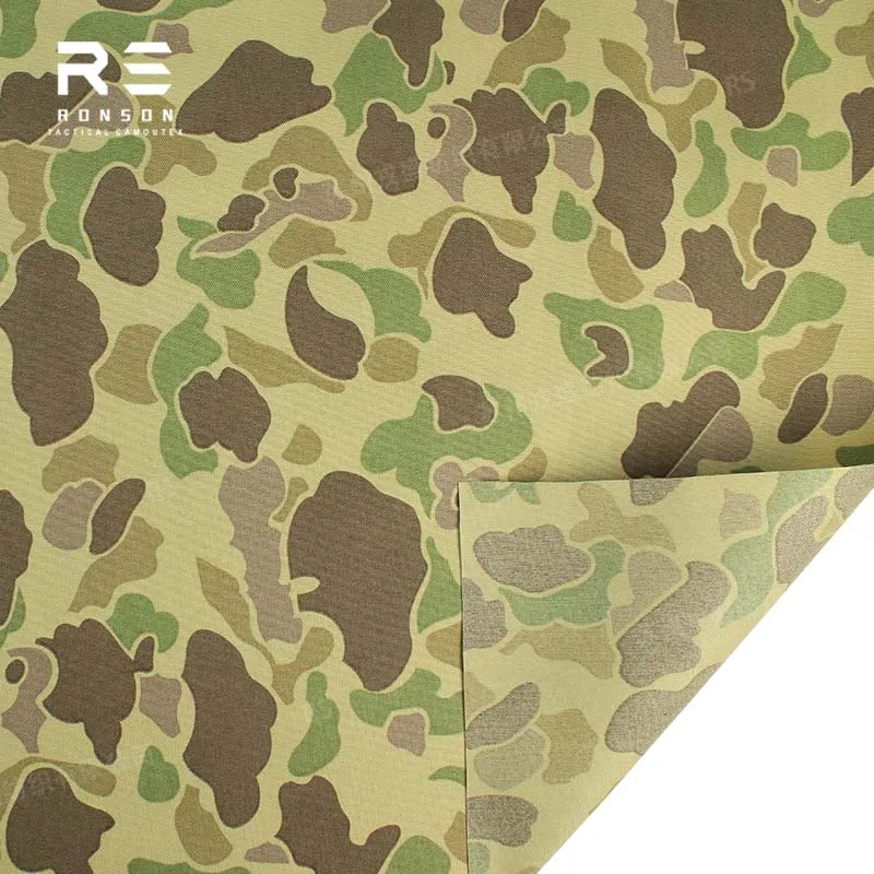 Cordura Oxford PU piel de rana camuflaje jungla NIR impermeable - imagen 3