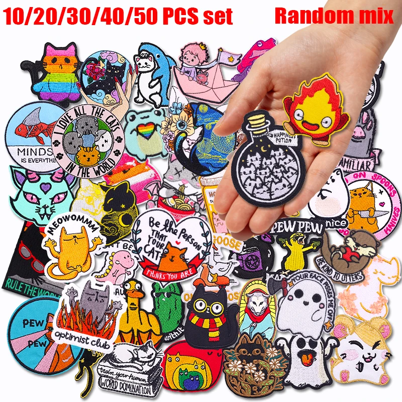 Parche termoadhesivo bordado animales de dibujos para chaquetas - imagen 3