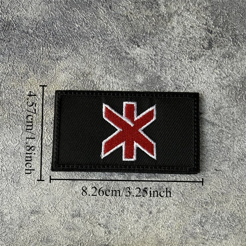 Parche táctico bordado Punk Trauma – Insignia de moral para mochila
