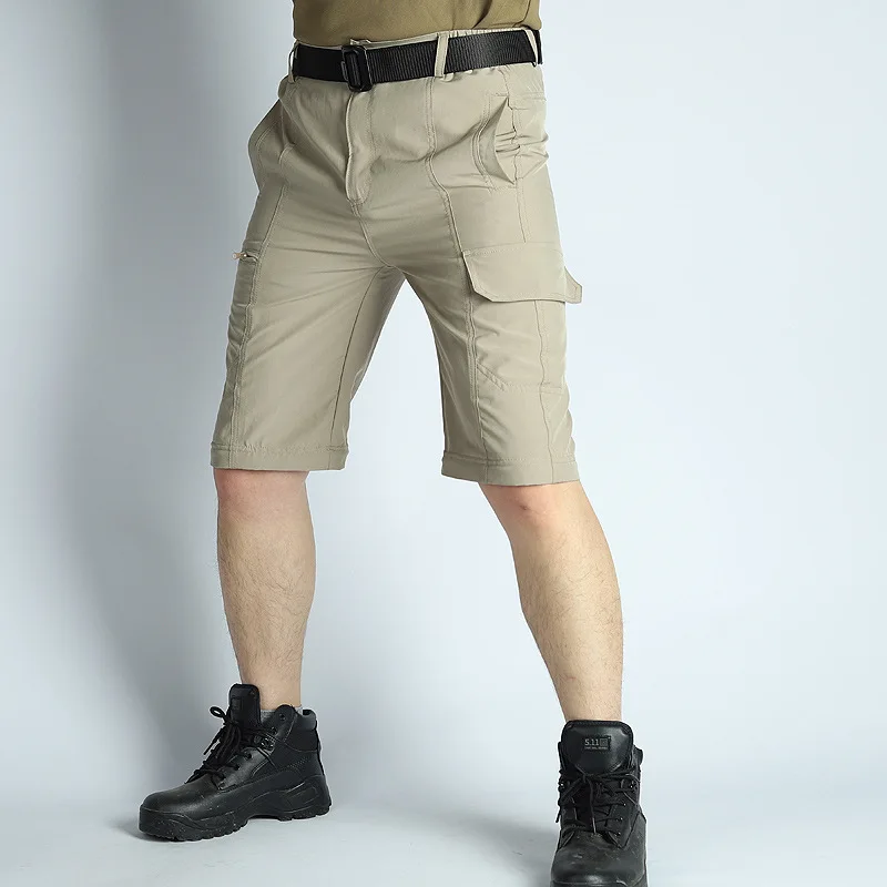 Pantalones de senderismo convertibles impermeables secado rápido
