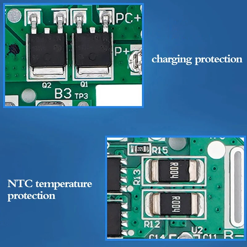 Instalación de la placa BMS en pack de baterías