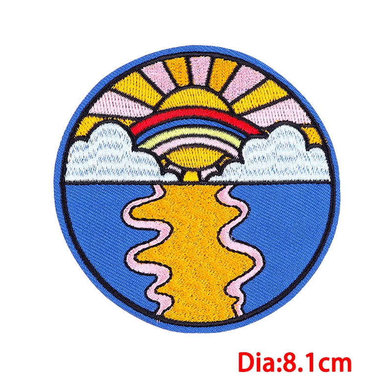 Parche bordado MOLLE montaña – mochila táctica - imagen 3