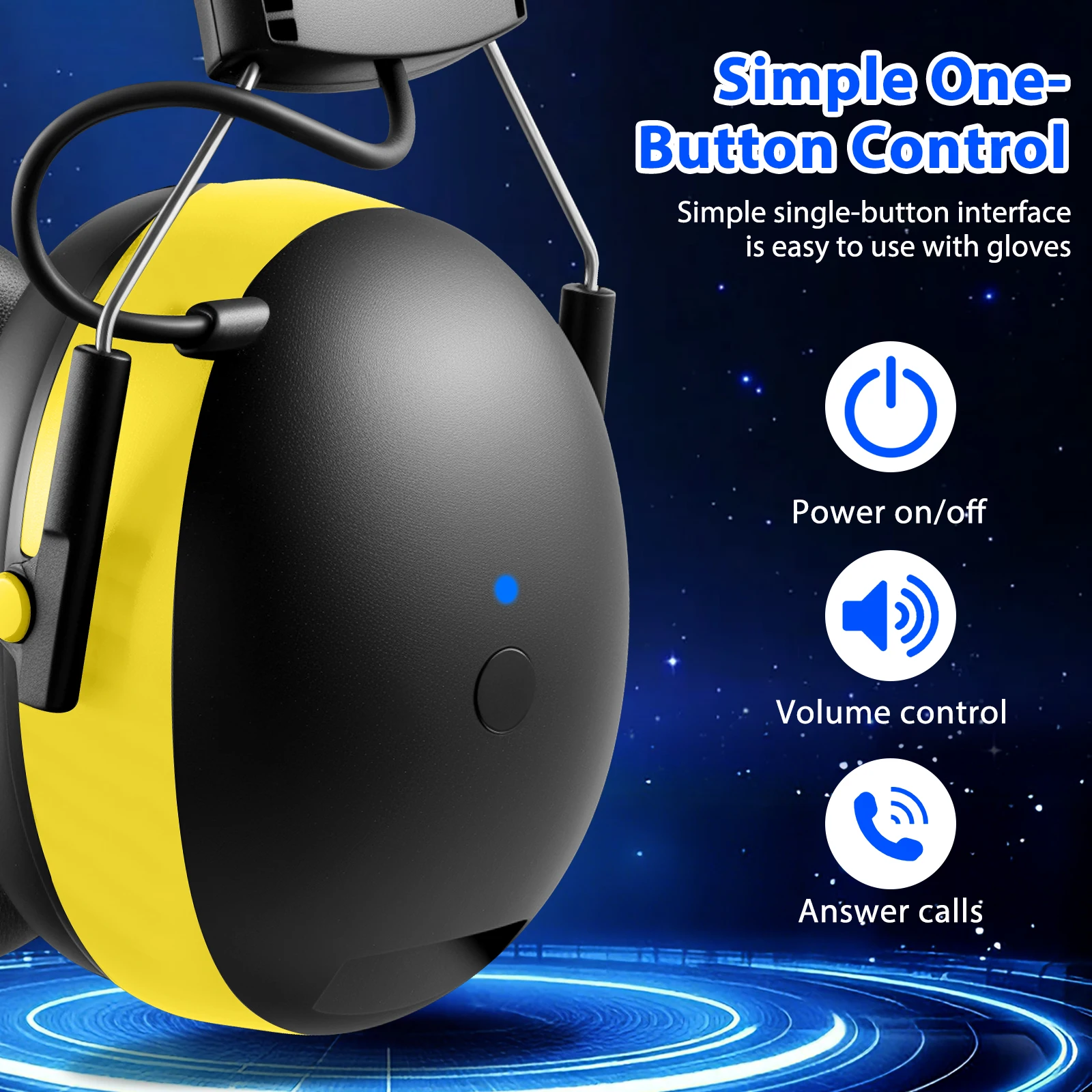 Protectores auditivos EB20 Bluetooth con cancelación activa para tiro - imagen 3