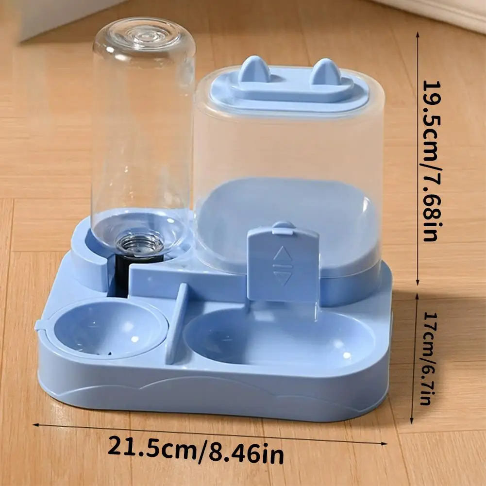 Dispensador automático de comida y agua todo en uno para mascotas - imagen 5