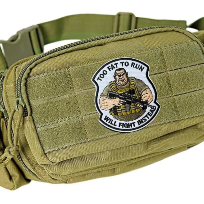 Parche táctico bordado con gancho y bucle para mochila - imagen 2