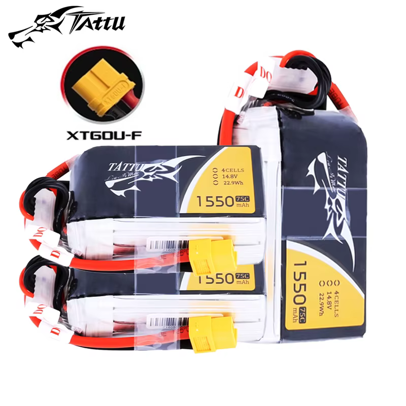 TATTU batería LiPo de alto rendimiento para dron FPV