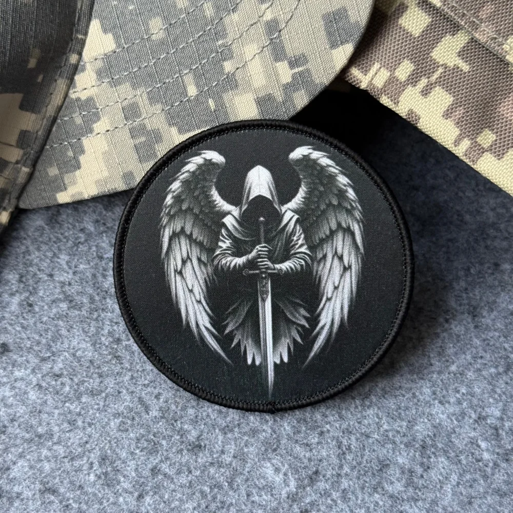 Parche táctico con velcro Chevron Ángel de la Muerte – Morale - imagen 5