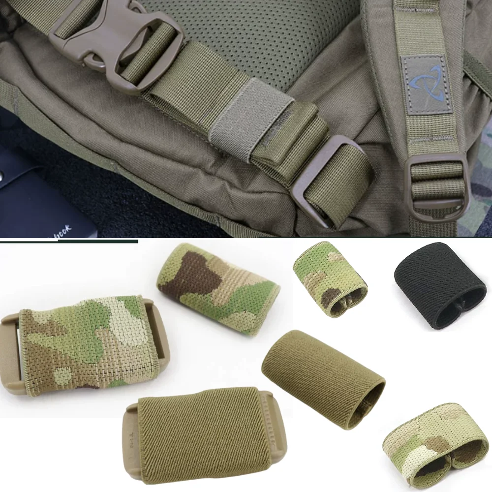 Cubre hebilla mochila elástica para protección y organización - imagen 3