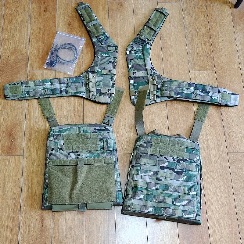 Bolsas de placa con aspecto táctico